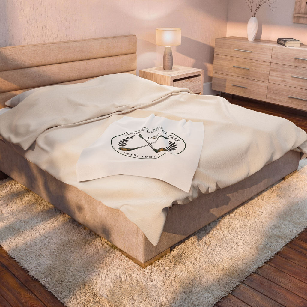 Quiet Luxury Velveteen Blanket
