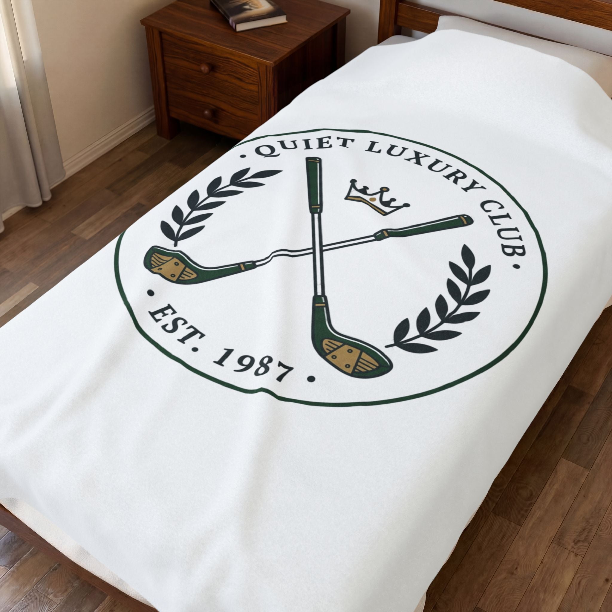 Quiet Luxury Velveteen Blanket