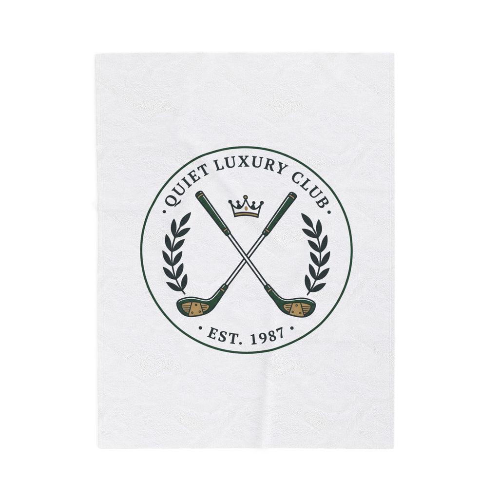 Quiet Luxury Velveteen Blanket
