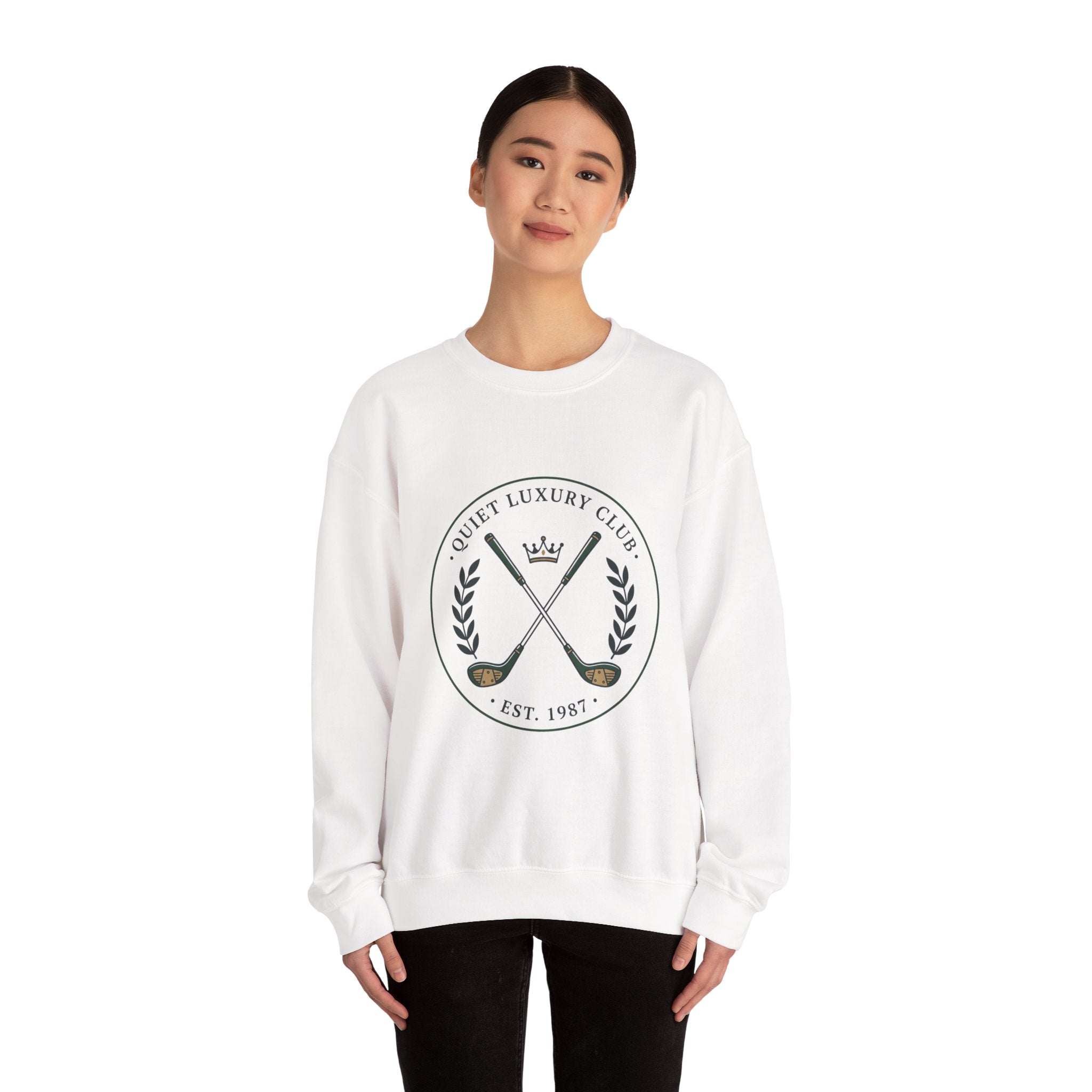 Quiet Luxury Club Crewneck