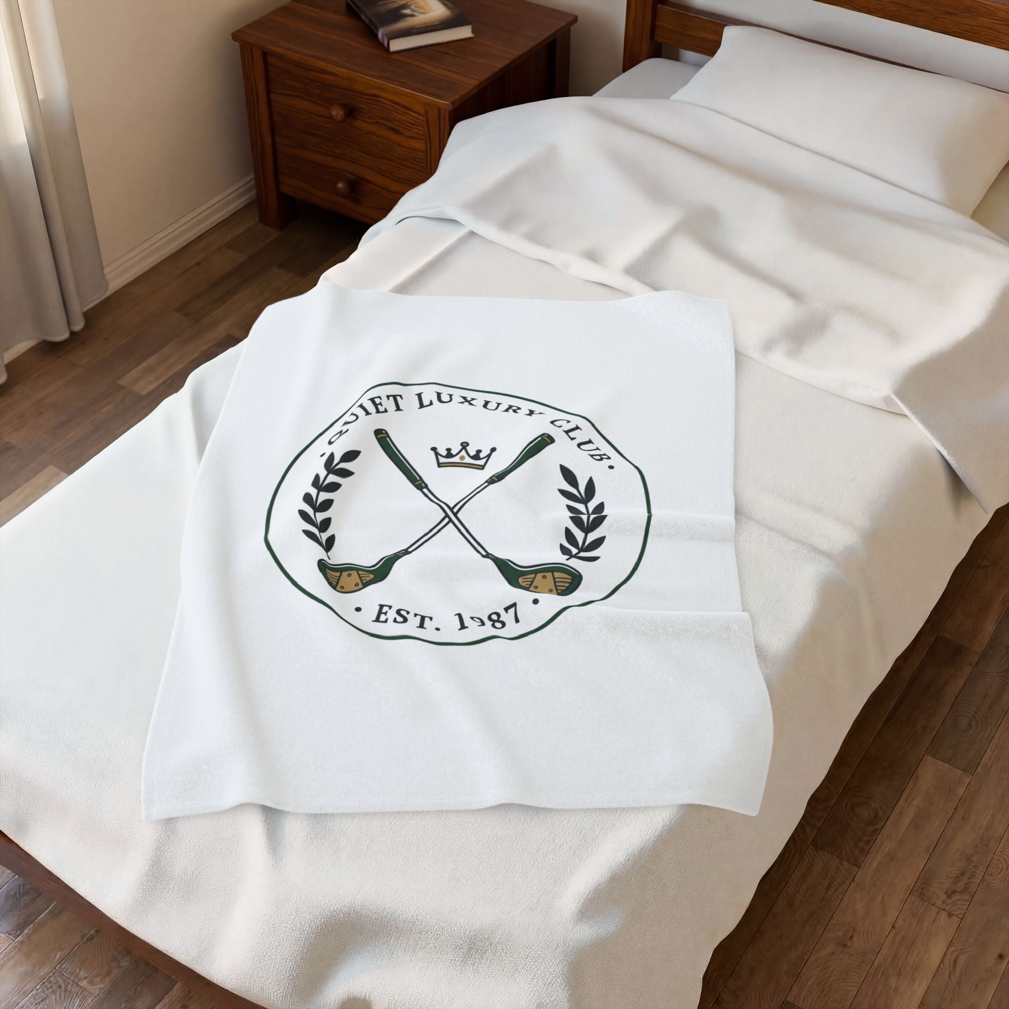 Quiet Luxury Velveteen Blanket