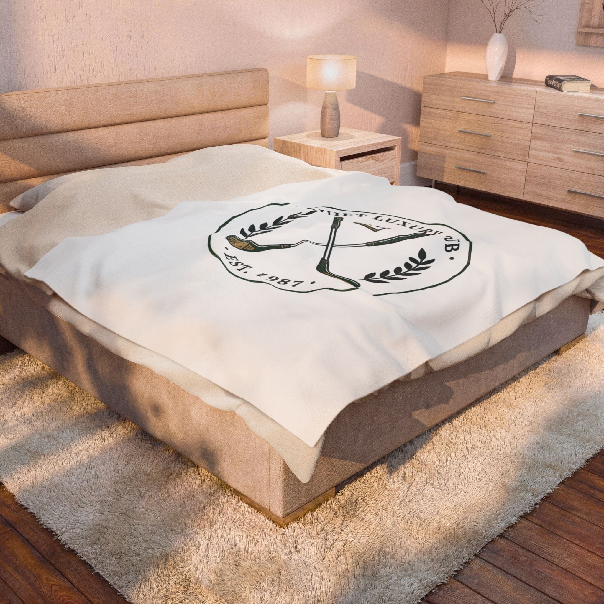Quiet Luxury Velveteen Blanket
