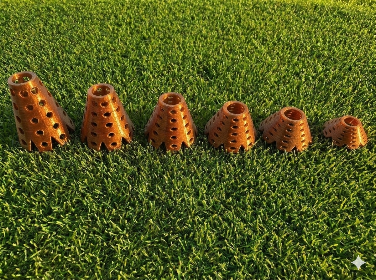 SimTee Golf Simulator Tee Set — 13 Colors Available