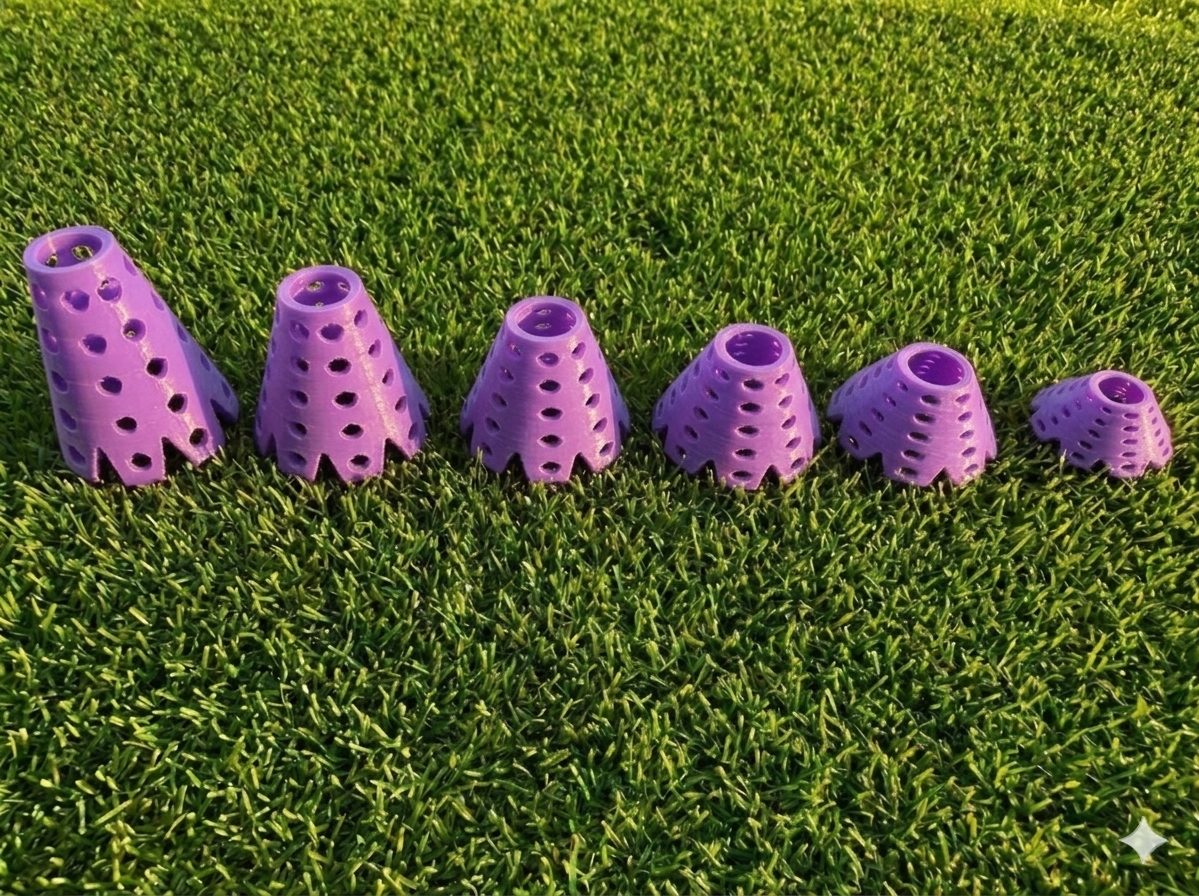 SimTee Golf Simulator Tee Set — 13 Colors Available