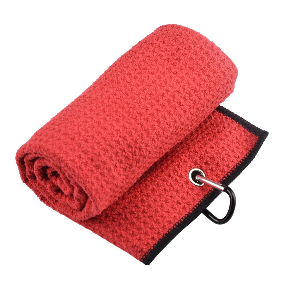 40x60cm Golf Towel Ultra-Fine Fiber Fabric That is soft and Absorbent, Designed Specifically For Golf Enthusiasts. Golf Sports