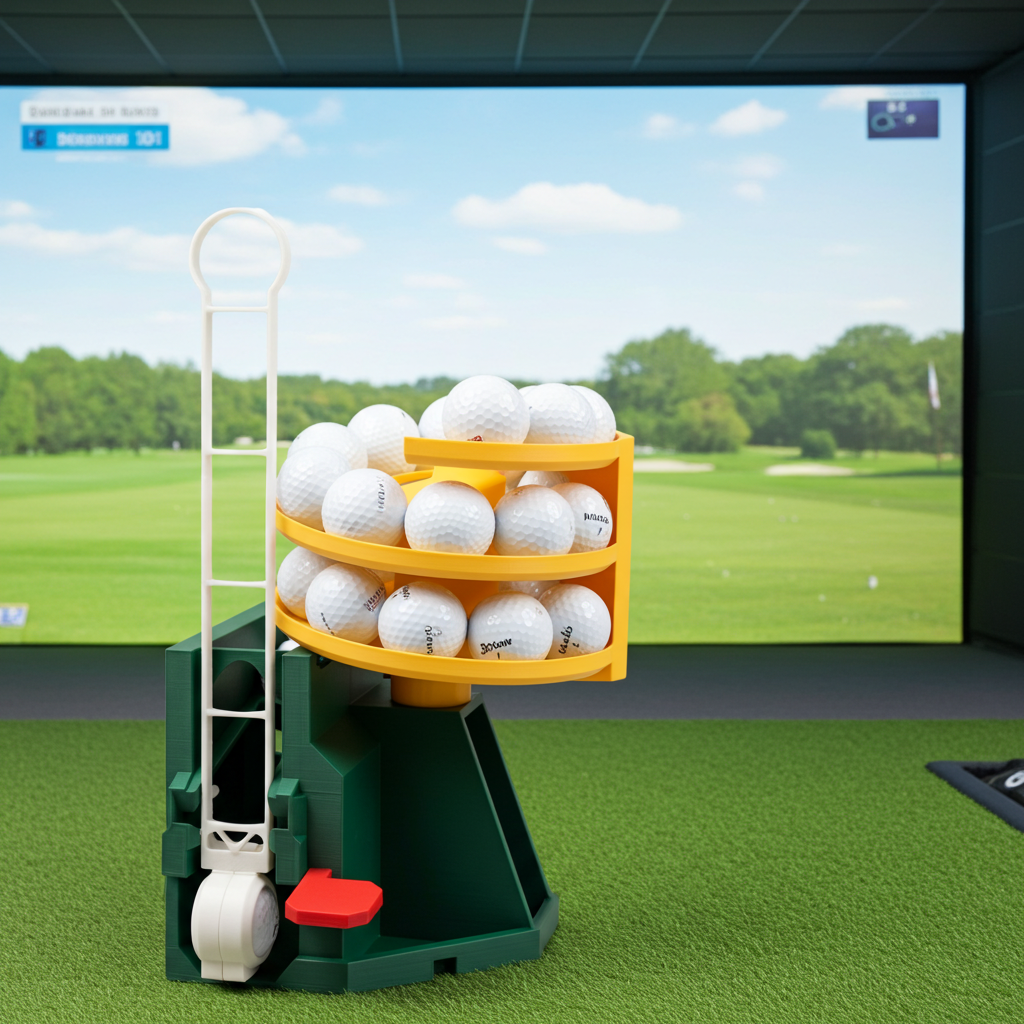 Quick Tee Golf Ball Dispenser – No Bend, Fast Practice